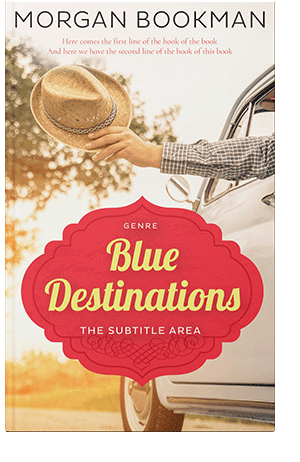 Pre Made Book Cover Janna