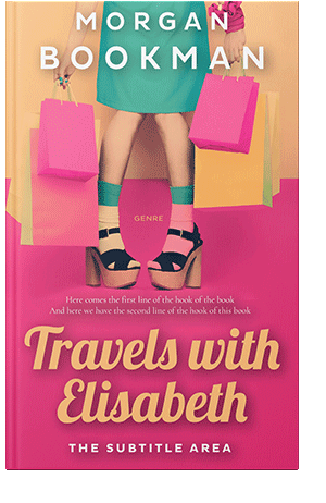 Pre Made Book Cover Cranberry