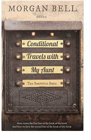 Pre Made Book Cover Rock