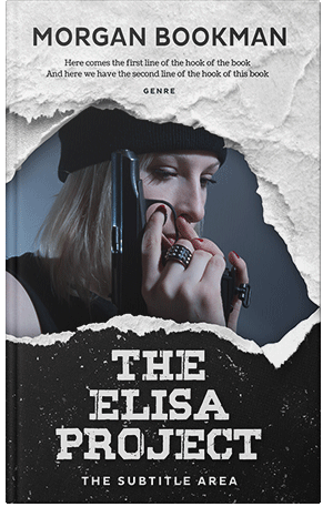 Premade Book Cover Shark
