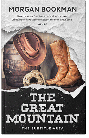 Premade Book Cover Thunder