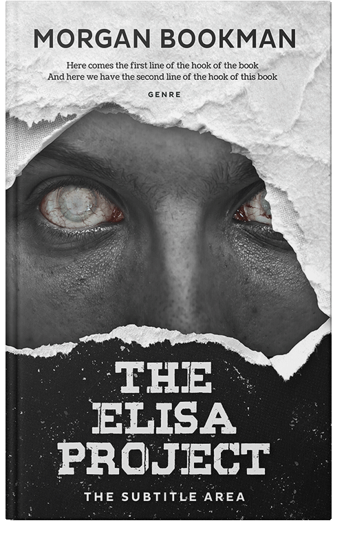 Front view of Premade Horror Book Cover - Mercury