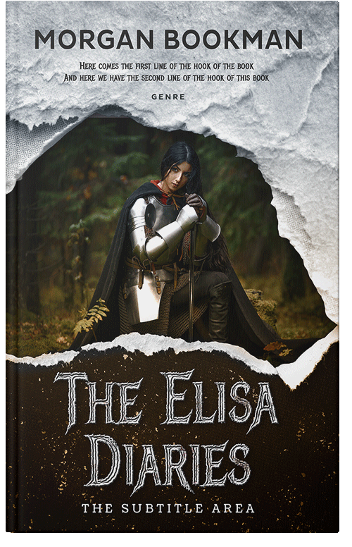 Front view of Premade Fantasy Book Cover - Eternity