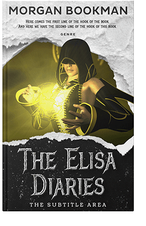 Pre Made Book Cover White Rock