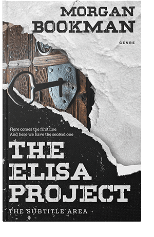 Pre Made Book Cover Cod Gray