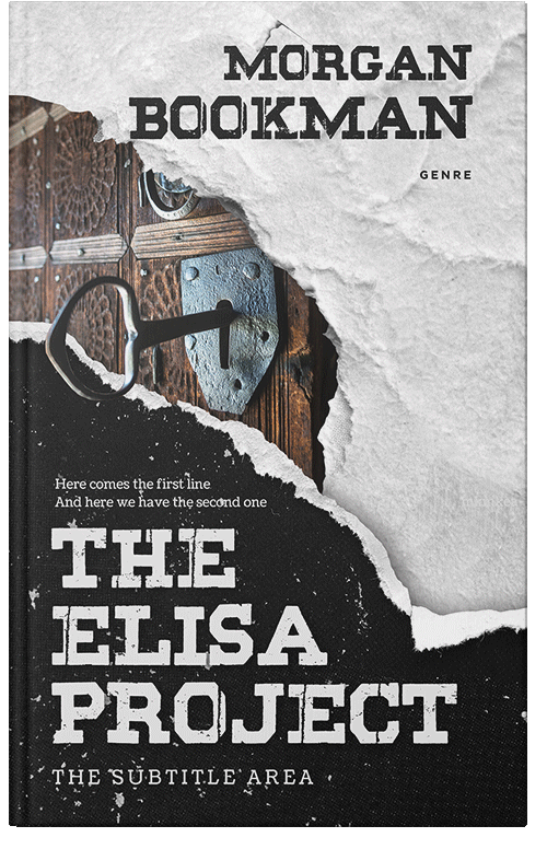 Front view of Premade Mystery & Thriller & Suspense Book Cover - Cod Gray