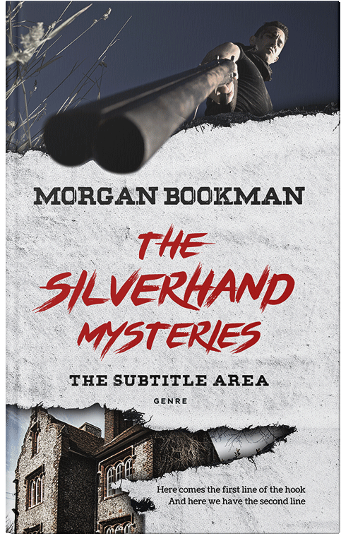 Front view of Premade Mystery & Thriller & Suspense Book Cover - Bon Jour