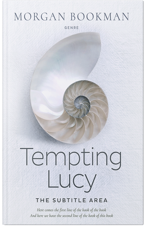 Front view of Premade Nature Book Cover - Athens Gray