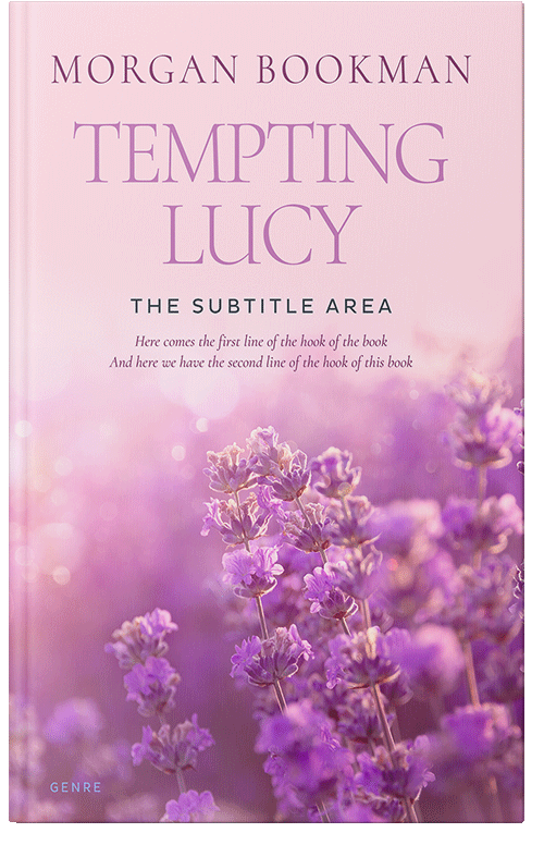 Front view of Premade Nature Book Cover - Azalea