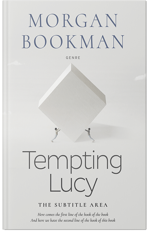 Front view of Premade Self-Improvement & Self-Help Book Cover - Desert Storm