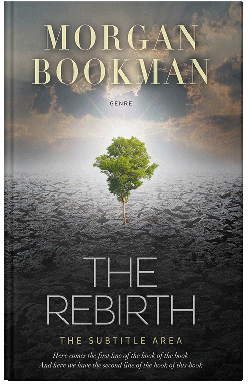 Front view of Premade Nature Book Cover - Tuatara