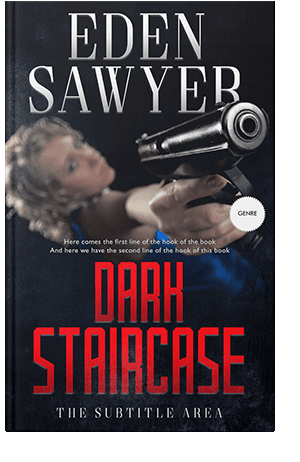 Pre Made Book Cover Chestnut Rose