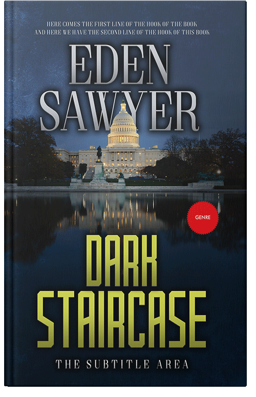 Front view of Premade Mystery & Thriller & Suspense Book Cover - Mirage