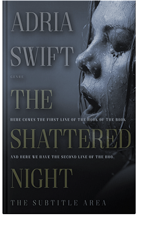 Pre Made Book Cover Shark