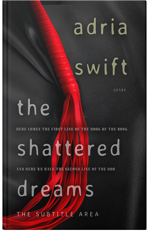 Front view of Premade Erotica Book Cover - Cod Gray