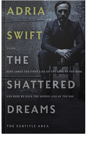 Pre Made Book Cover Shark