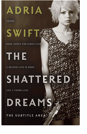 Pre Made Book Cover Ash