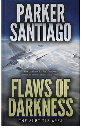 Pre Made Book Cover Ebony Clay