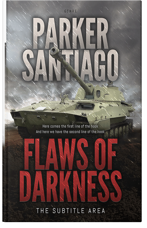 Front view of Premade Action & Adventure Book Cover - Dune