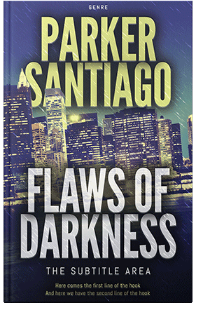 Pre Made Book Cover Chino