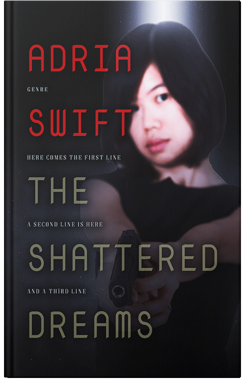 Front view of Premade Mystery & Thriller & Suspense Book Cover - Woodsmoke