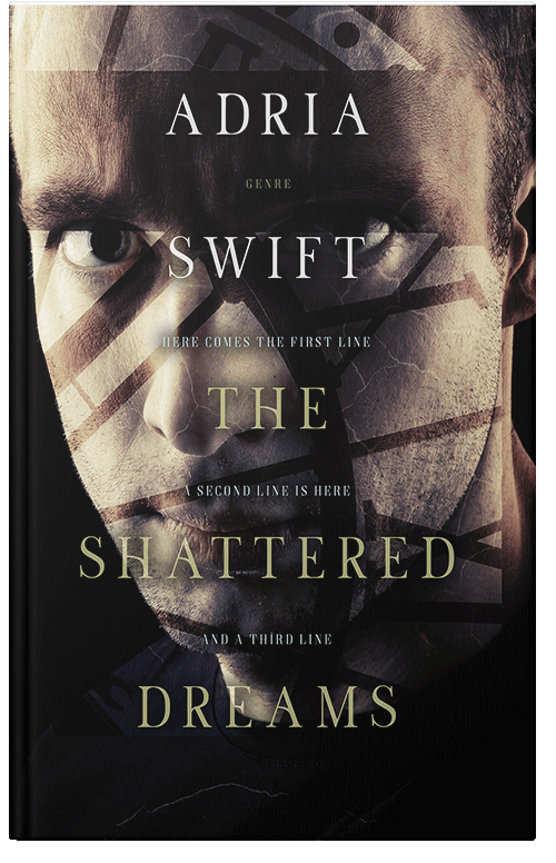 Front view of Premade Mystery & Thriller & Suspense Book Cover - Cod Gray