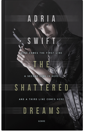 Premade Book Cover Cod Gray
