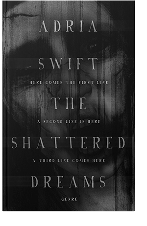 Pre Made Book Cover Cod Gray