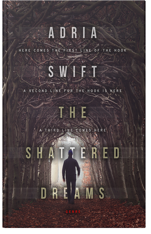 Front view of Premade Mystery & Thriller & Suspense Book Cover - Thunder