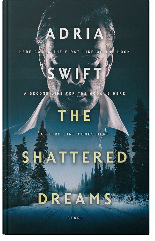 Front view of Premade Mystery & Thriller & Suspense Book Cover - Tiber