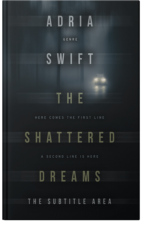 Front view of Premade Mystery & Thriller & Suspense Book Cover - Bunker