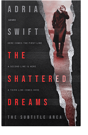 Pre Made Book Cover Oriental Pink