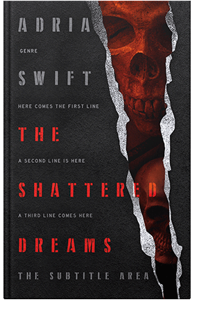 Pre Made Book Cover Coffee Bean