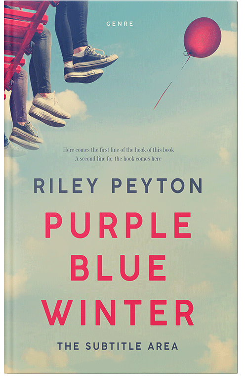 Front view of Premade Teen & Young Adult Book Cover - Clay Ash