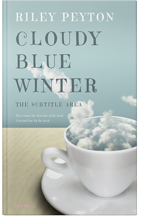 Front view of Premade Surreal Book Cover - Tiara