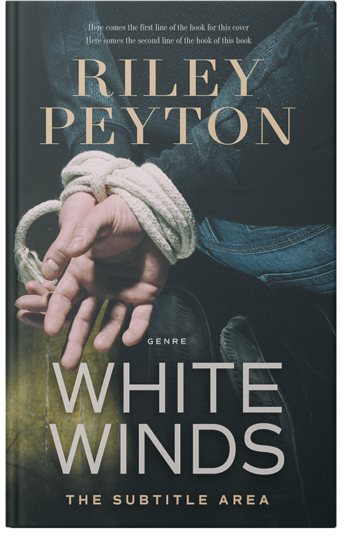 Front view of Premade Mystery & Thriller & Suspense Book Cover - Outer Space