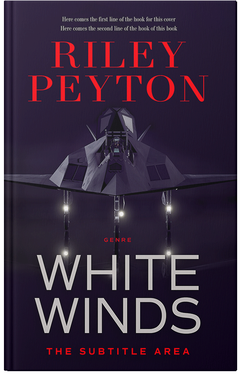 Front view of Premade Action & Adventure Book Cover - Haiti