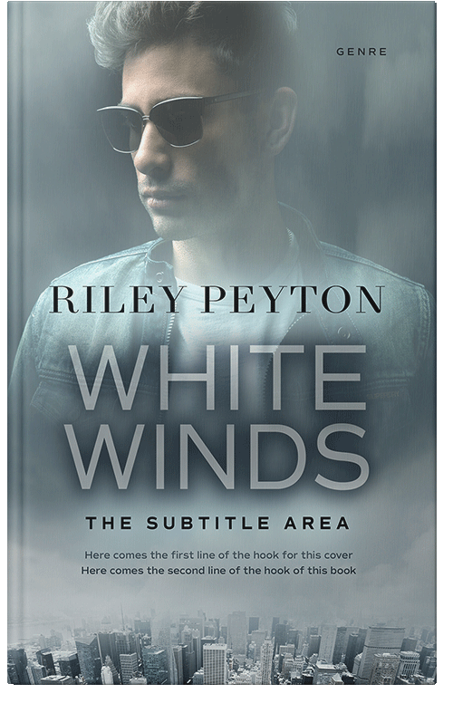 Front view of Premade Action & Adventure Book Cover - Rolling Stone