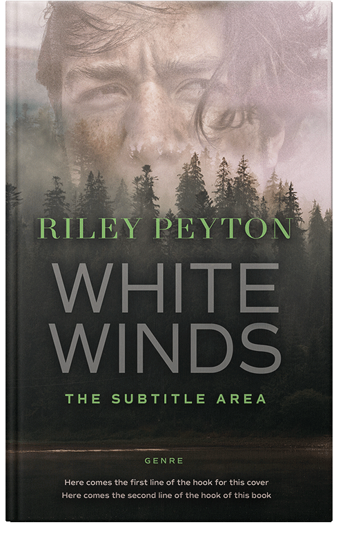 Front view of Premade Mystery & Thriller & Suspense Book Cover - Bison Hide