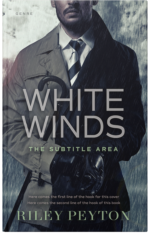 Front view of Premade Mystery & Thriller & Suspense Book Cover - Mirage