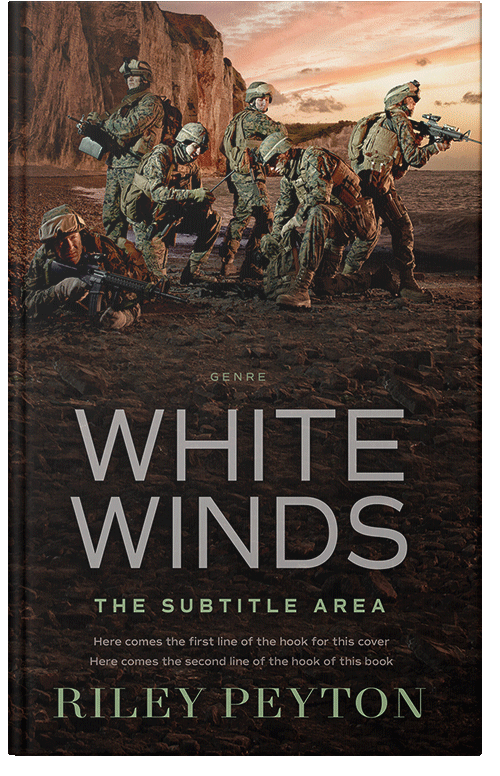 Front view of Premade Mystery & Thriller & Suspense Book Cover - Rodeo Dust