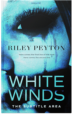 Pre Made Book Cover Mint Tulip