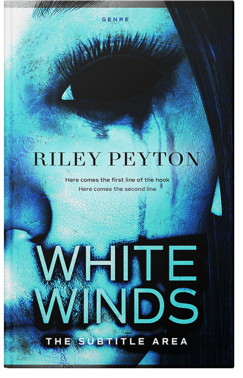 Front view of Premade Mystery & Thriller & Suspense Book Cover - Mint Tulip