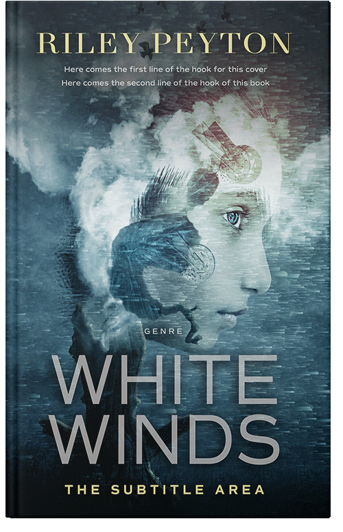 Front view of Premade Science Fiction Book Cover - Pickled Bluewood