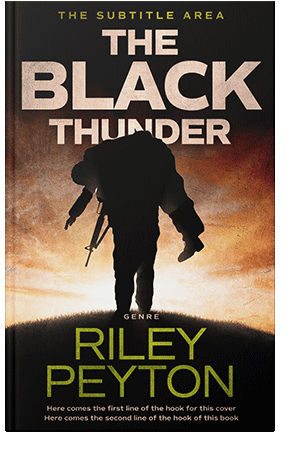 Pre Made Book Cover Brandy