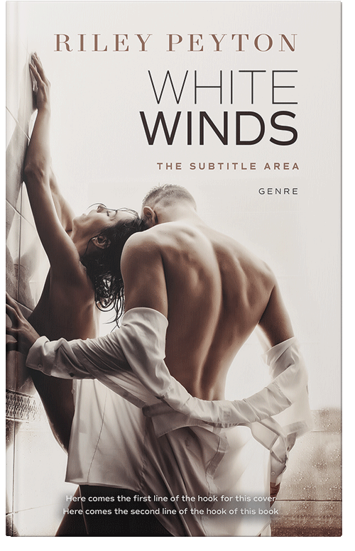 Front view of Premade Erotica Book Cover - Cocoa Brown