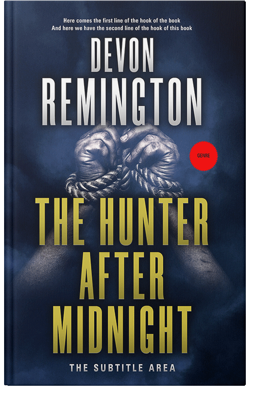 Front view of Premade Mystery & Thriller & Suspense Book Cover - Laser