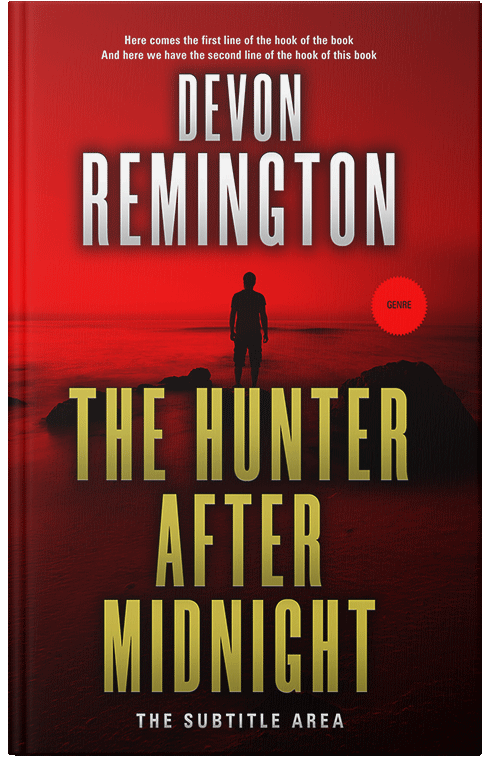 Front view of Premade Mystery & Thriller & Suspense Book Cover - Wood Bark