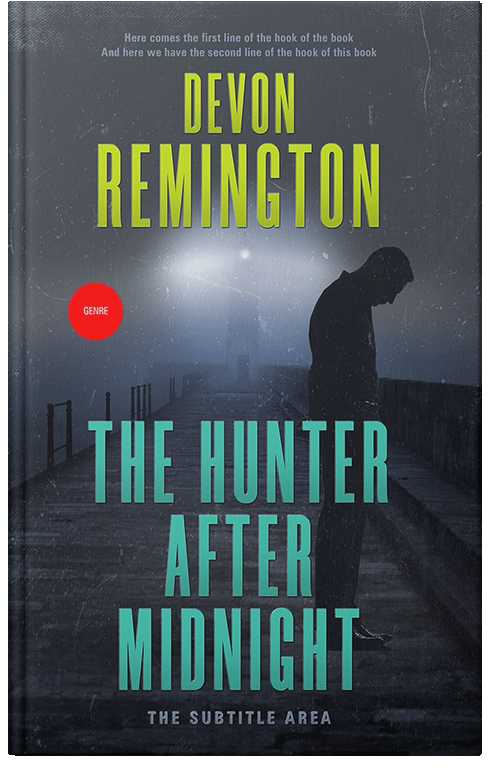 Front view of Premade Mystery & Thriller & Suspense Book Cover - Tuna