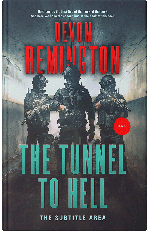 Front view of Premade Mystery & Thriller & Suspense Book Cover - Bright Gray